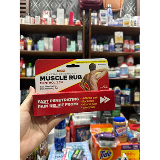 Kem xoa bóp giảm đau mạnh Sheffield Muscle Rub Cream equate 35g & Natureplex 42.5gram - Hàng Mỹ