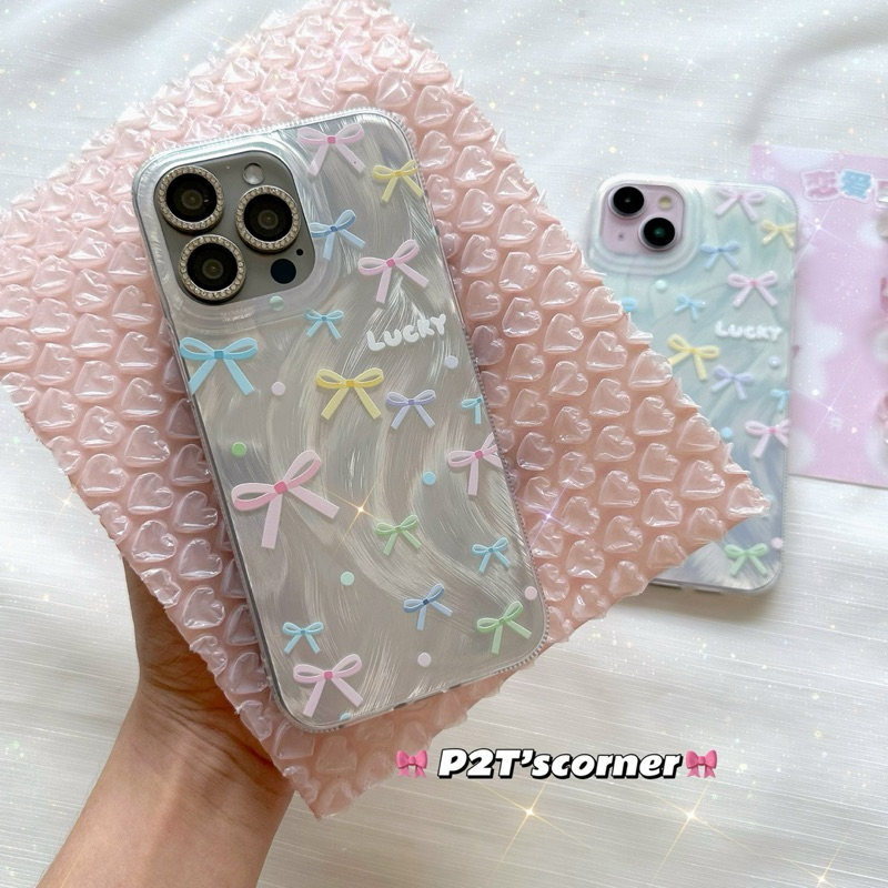 Ốp Nơ Nhiều Màu Lucky Laser  ( Không Kèm Dây Và Lens )