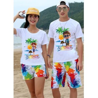 Bộ đi biển gia đình size ĐẠI - sét đồ đôi đi biển- đồ đôi đi biển chất cotton mịn mát giá sĩ