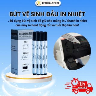 Bút vệ sinh máy in nhiệt , máy in đơn hàng giúp bảo vệ đầu in máy in bill, máy in mã vạch chuyên dụng