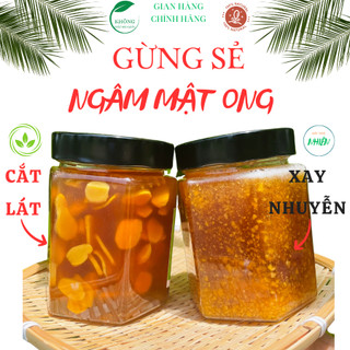 Gừng sẻ ngâm mật ong hoa cà phê - Mật ong NHIÊN