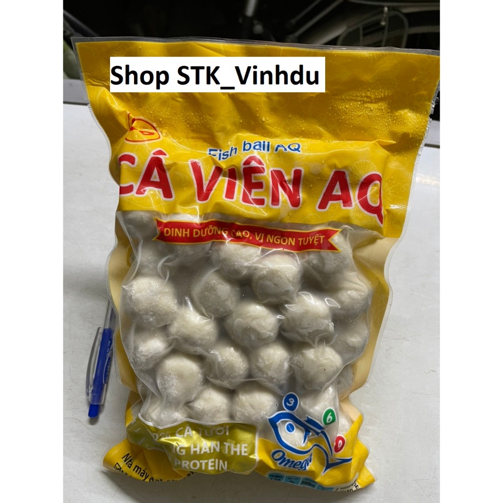 Cá viên AQ 500g CP (Cá viên siêu ngon từ CP)