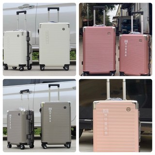Chính hãng hùng phát mã 6005 - vali khung nhôm khóa sập cao cấp siêu bền size 20-24-28 inch