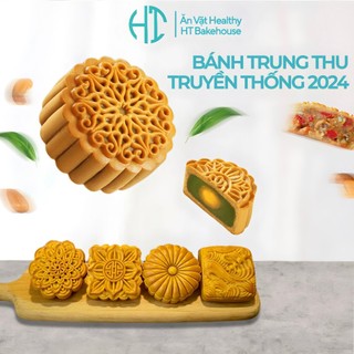 Bánh Trung Thu Truyền Thống - Bánh Trung Thu HT Bakehouse Ít Ngọt Cao Cấp 10 Vị - 150gr