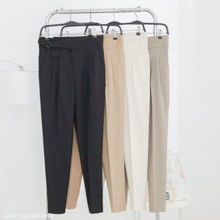 Quần Tây Âu Nam Sidetab 4 Màu Basic BỜM SHOP (Beacon Denim cũ) Mã QTD19 Form Regular