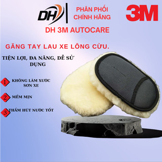 Găng tay lông cừu, rửa xe ô tô xe máy.