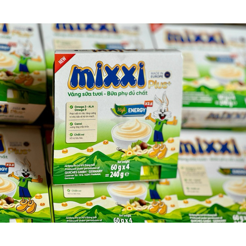 Váng sữa MIXXI lốc 4x60g