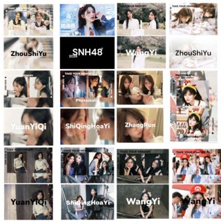 Box mix Card, Sticker Snh48