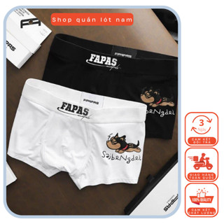 Combo 3-4-5 Quần Lót Nam Thun Lạnh, Sịp Đùi Nam Fa.pas in ấn hình giành cho Nam
