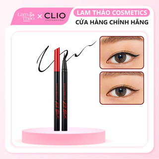 Bút Kẻ Mắt Nước Chống Trôi Clio Superproof Brush Liner