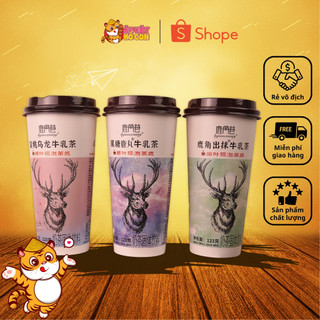 Trà sữa The Allay, trà sữa hưu tự pha, có trân châu nội địa Trung