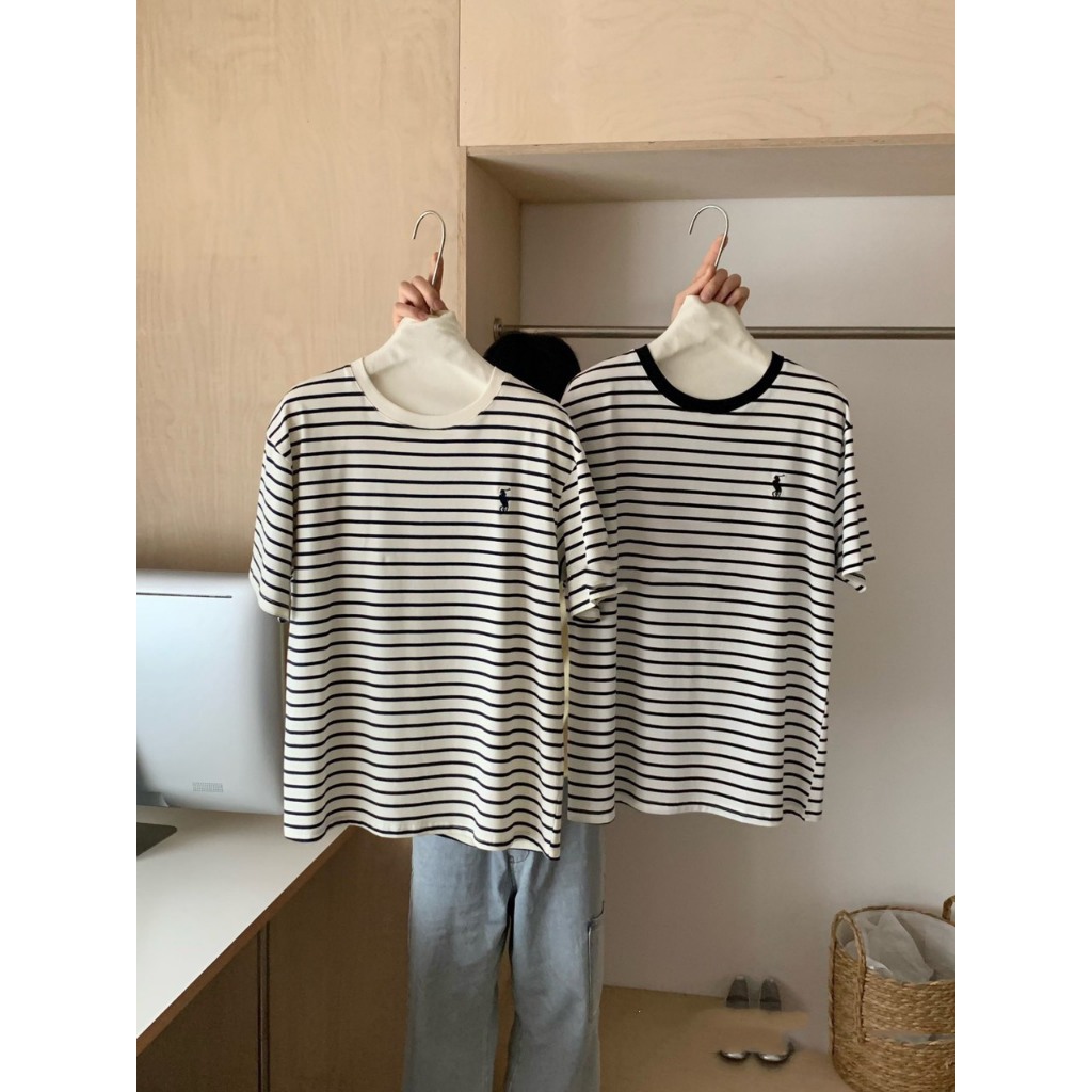 Áo pull kẻ form rộng