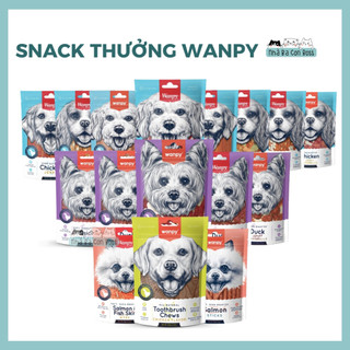 Snack/ Treat/ Bánh Thưởng/ Que Thưởng Wanpy Cho Chó