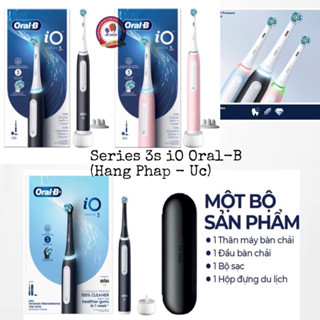 [Mã COSBAUH3 giảm 8% đơn 300K] (Auth - sale 70%) Bàn chải điện Oral B iO series 2/ iO2 Oral-b Made in Đức
