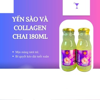 Nước Yến Sào Viet Royal Yến Sào và Collagen Chai 180ml