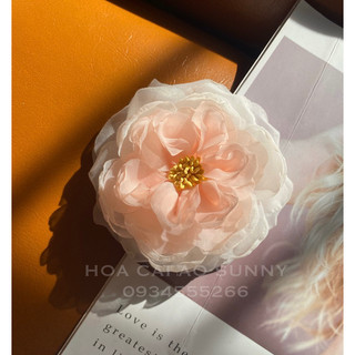 Hoa cài áo Handmade - Hoa hồng juliet nhiều màu cài áo Sunny MS01