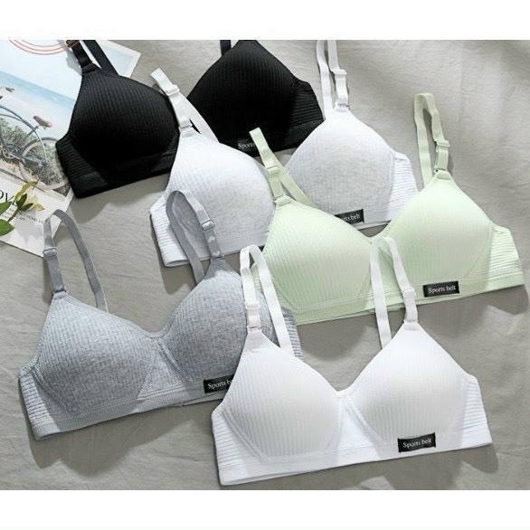 (TĂNG SIZE) Áo lót nữ cotton không gọng, áo ngực nữ mút mỏng học sinh 139 dành cho v1 nhỏ lép