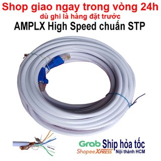 30m/355m/40m//50m Dây mạng AMP LX CAT5E bấm sẵn đầu kết nối chuẩn UTP/STP  - cáp lan, cáp internet