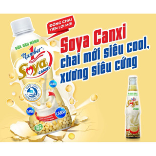 Thùng Sữa Đậu Nành Canxi Soya Number one 24chai x 268ml