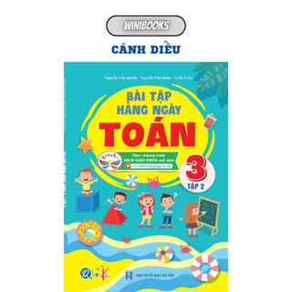 Sách - - cánh diều - bài tập hằng ngày toán 3 tập 2 cánh diều