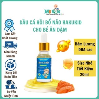 Dầu cá hồi Hakukid cho bé ăn dặm 20ml