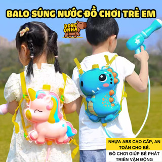 [SẴN] Balo Súng Nước, Balo Súng Nước Đồ Chơi Trẻ Em Hình Hoạt Hình Dễ Thương, Đồ Chơi Mùa Hè,Đồ Chơi Nhà Tắm,Đi Biển 💦💦