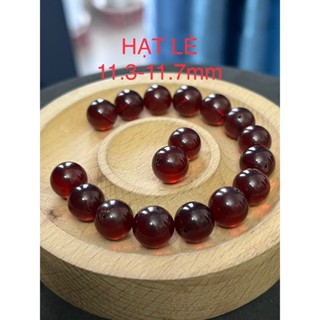 [HÌNH THẬT] HẠT LẺ CHARM HỔ PHÁCH HUYẾT ĐỎ BALTIC NGA 1 VIÊN LOẠI ĐẸP CÓ KD PNJ MẪU