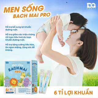 men sống bạch mai pro [date 2027-hộp 15 ống]
