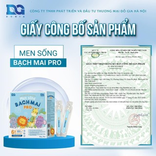 men sống bạch mai pro [date 2027-hộp 15 ống]