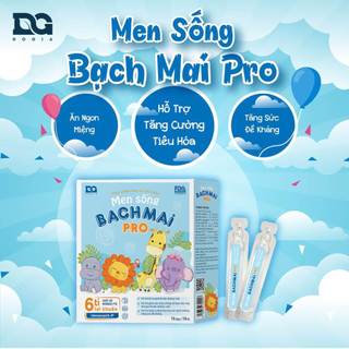 Men sống bạch mai PRO men vi sinh tiêu hóa tốt cho trẻ em và bà mẹ bầu