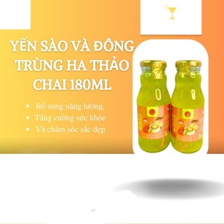 Nước Yến Sào Viet Royal Yến Sào và Đông Trùng Hạ Thảo Chai 180ml