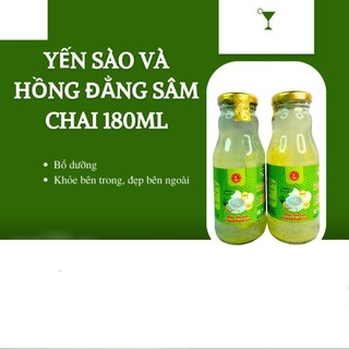 Nước Yến Sào Viet Royal Yến Sào và Hồng Đẳng Sâm Chai 180ml