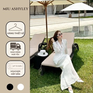 Set áo sơ mi xoắn ngực quần xuông 𝐖𝐄𝐍𝐍𝐀 𝐒𝐄𝐓 - 𝐀𝐒𝐇𝐘𝐋𝐄𝐘