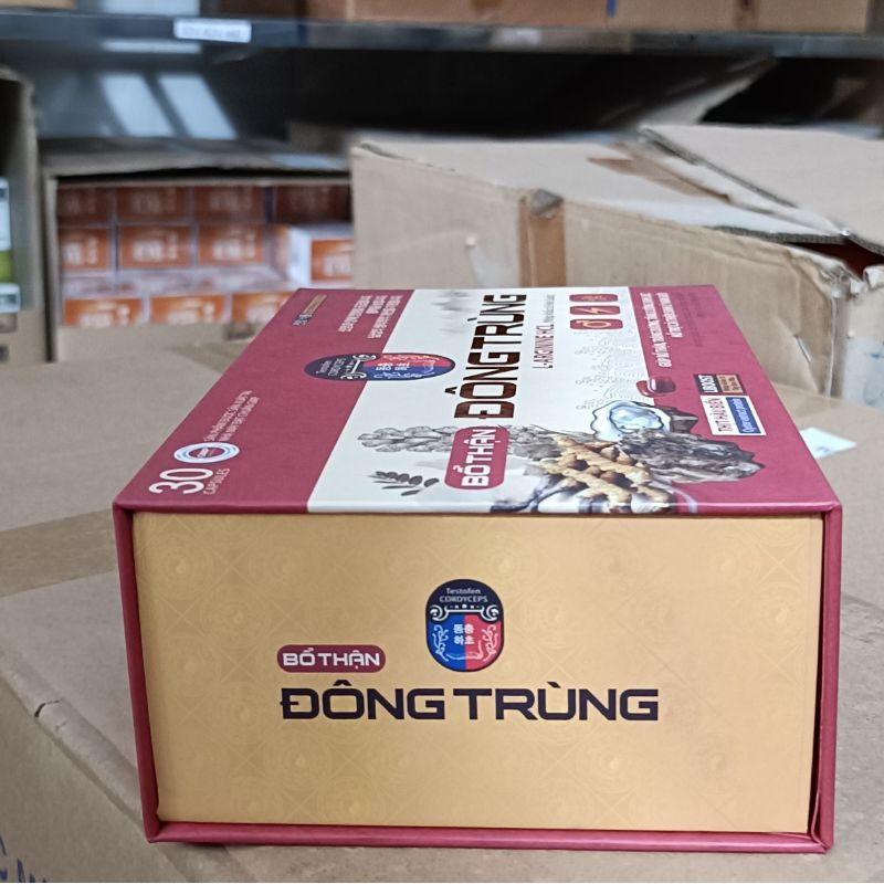 Viên Uống Bổ Thận Đông Trùng- Giúp cải thiện sinh lý, tráng dương tăng cường sinh lực, giảm tiểu đêm.Hộp 30 viên