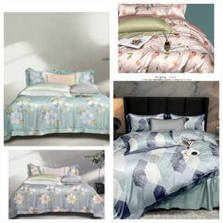 Bộ Tencel Lụa 5 món có mền mát lạnh