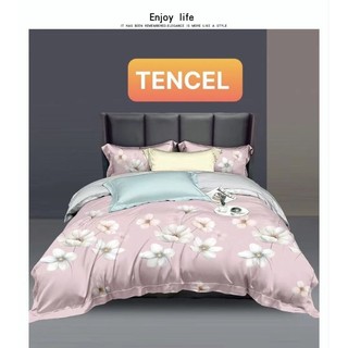 Bộ Tencel Lụa 5 món có mền [ CAO CẤP] mát lạnh