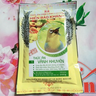 Cám chim khuyên - Hiển bảo khánh số 1, 2, 3 (Cám khuyên, cám vành khuyên - líu, dưỡng)