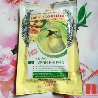 Cám chim vành khuyên líu Hiển Bảo Khánh số 2 căng lửa _ 200g