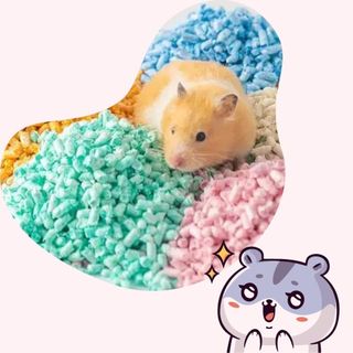 500gr giấy lót chuồng Hamster dạng viên nén không mùi, không bụi, thấm hút tốt Bucatstate
