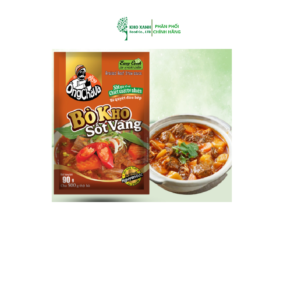 Sốt Ướp vị Sốt Bò Kho/ Sốt Vang 90g Ông Chà Và