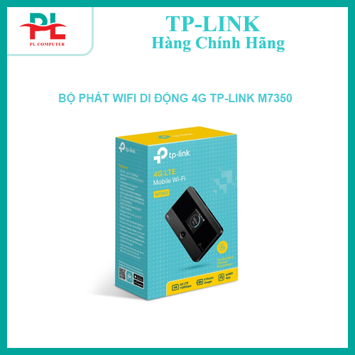 Router Wifi 4G LTE TP-Link M7350 Chính hãng (10 user) - Hàng Chính Hãng