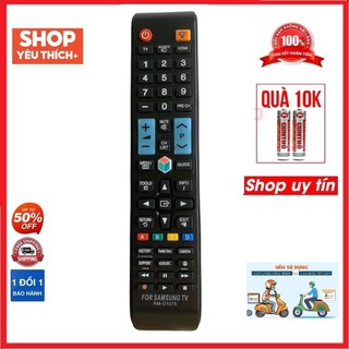 Điều khiển tivi SamSung RM-D1078 - Tặng kèm pin - Remote SamSung RM-D1078- Remote tivi SamSung smart internet
