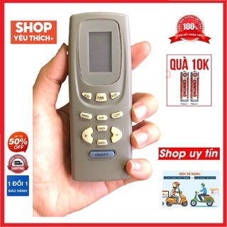 Điều khiển điều hòa GREE măt nâu dùng chi điều hòa 1 chiều  , 2 chiều - tặng kèm pin chính hãng - Remote Gree