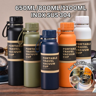 Bình nước giữ nhiệt Travel 650ML/850ML/1100ML bình nước, bình giữ nhiệt, bình giữ nhiệt thể thao