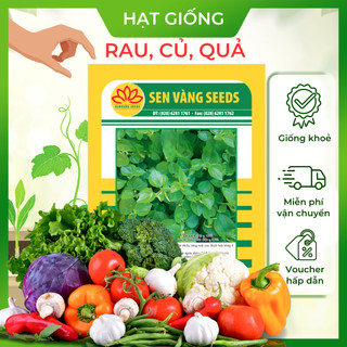 Hạt giống rau củ quả dễ trồng, rau ăn lá dễ trồng, dây leo giống f1 nảy mầm khỏe - vattuxanh