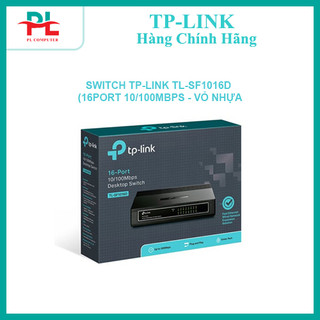 Thiết bị chuyển mạch switch tp-link tl-sf1016d 16 port 10/100 - hàng chính hãng