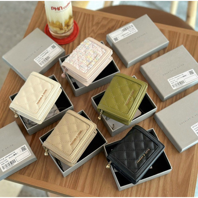 Ví nữ ví cnk size mini size 10 kèm dây xích đeo chéo chất da sần hạt gạo hàng xuất sịn #1179