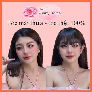 [ HOẢ TỐC] MÁI THƯA LÀM BẰNG 100% TÓC THẬT LOAI 1