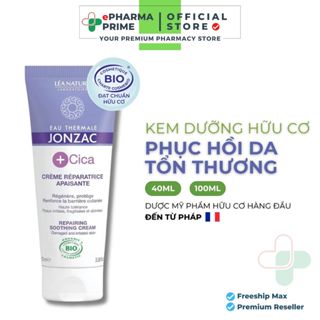 Kem Dưỡng Hữu Cơ Eau Thermale Jonzac Cica Repairing Soothing Cream Phục Hồi Làn Da Tổn Thương