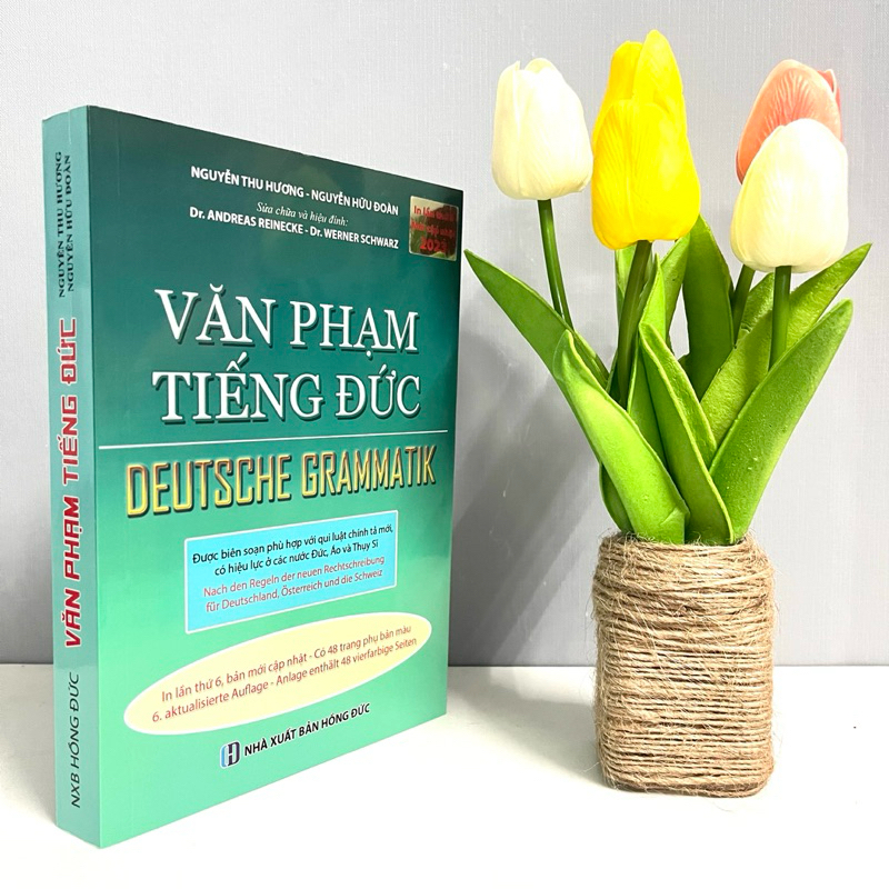 Sách - Văn Phạm Tiếng Đức - Deutsche Grammatik (Kèm Theo 32 Trang Phụ Bản Màu)